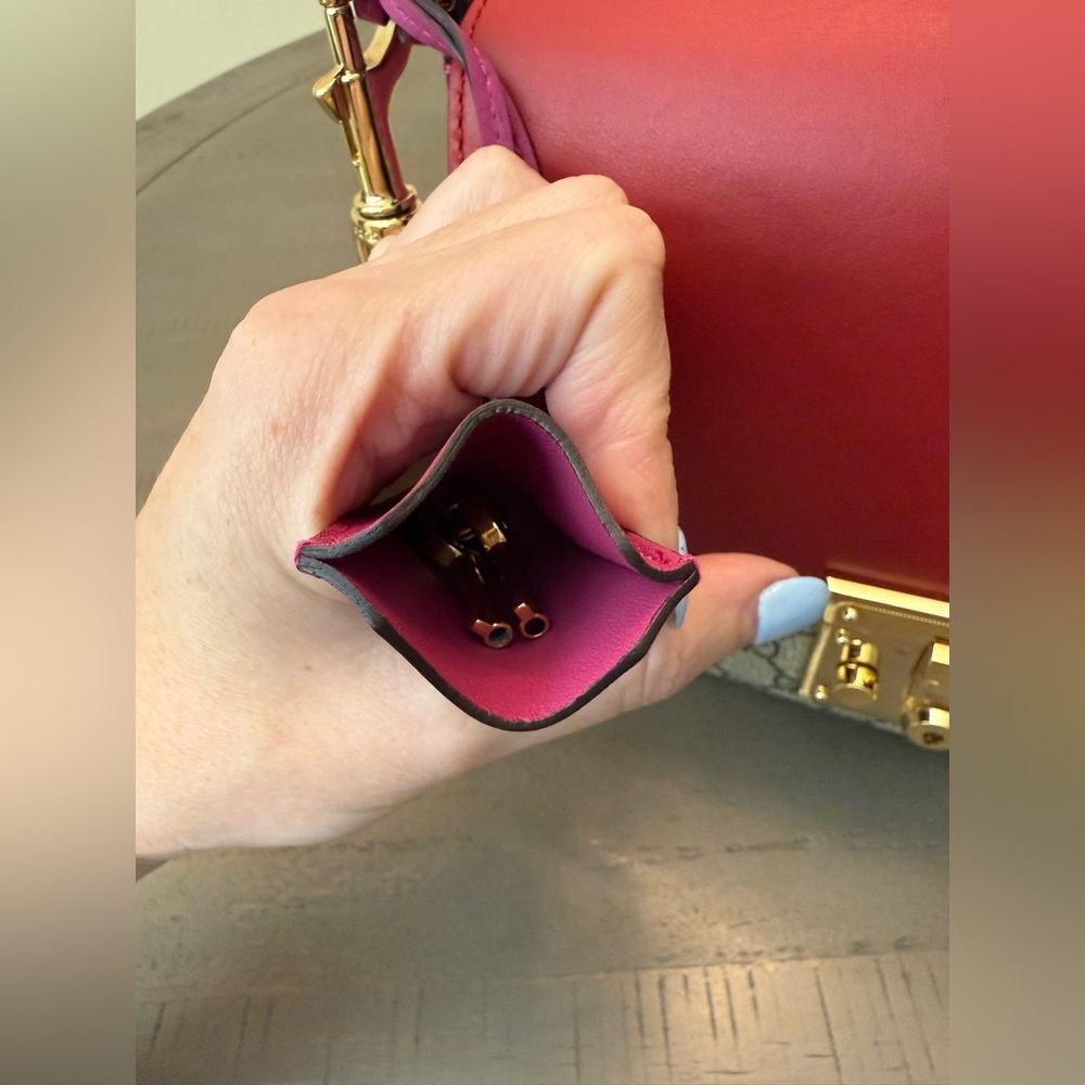 Authentic Gucci Padlock GG Supreme Medium Saddle Bag with COA - Picture 5 of 15